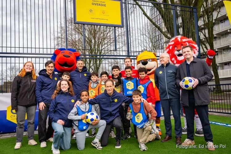 Nieuw Cruyff Court Overdie versterkt beweging, ontmoeting en talentontwikkeling in de wijk