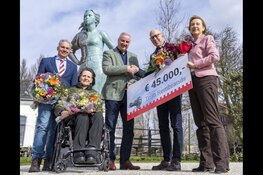 Stichting Trijn Rembrands sluit af met prachtig bedrag voor het standbeeld