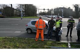 Auto's botsen op de Bergerweg in Alkmaar