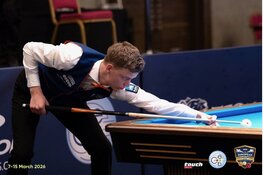 Sam van Etten maakt het  kampioen Ceulemans lastig