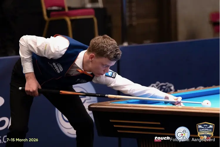 Sam van Etten maakt het  kampioen Ceulemans lastig