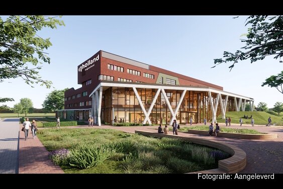 Nieuwe campus voor Hogeschool Inholland in Alkmaar: opening gepland in september 2027