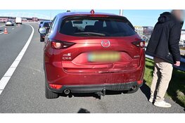 Drie voertuigen betrokken bij kop-staartbotsing op A9 bij Alkmaar