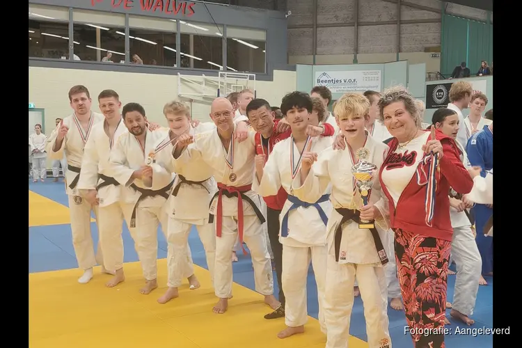 Fantastisch resultaat voor Beentjes Judo Sport in West-Friese Competitie