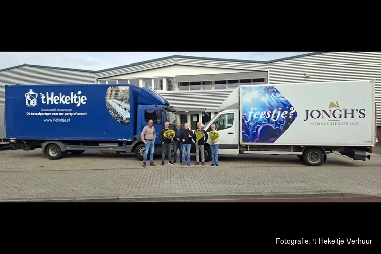 ’t Hekeltje Verhuur neemt Jongh’s Verhuurservice over