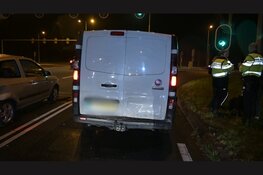 Gewonde bij ongeval met drie voertuigen op N245