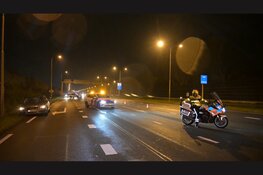 Gewonde bij ongeval met drie voertuigen op N245