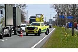 Ongeval met gewonde op de N9 ter hoogte Kruising Kennemerstraatweg richting de Meent