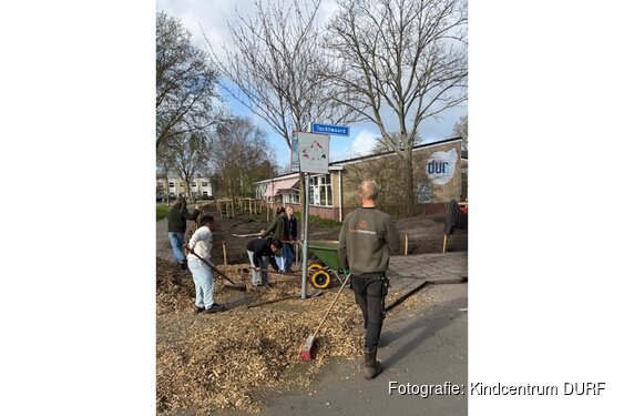 Kindcentrum DURF krijgt groene leerplek voor buitenonderwijs