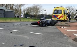 Motorrijder ernstig gewond bij ongeval in Alkmaar