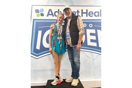 Zilver voor Alkmaarse Summer Wijkhuizen bij grote Amerikaanse kunstschaatswedstrijd