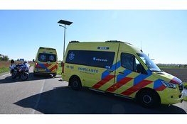 Twee gewonden bij ongeval op dijk in Schermerhorn