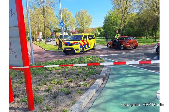 Fietser gewond na aanrijding met auto in Alkmaar
