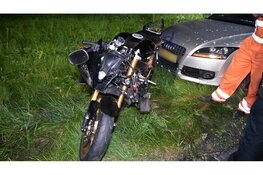 Motorrijdster raakt gewond bij ongeluk op N9 in Alkmaar