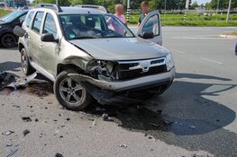 Flinke schade na ongeval op kruising N243