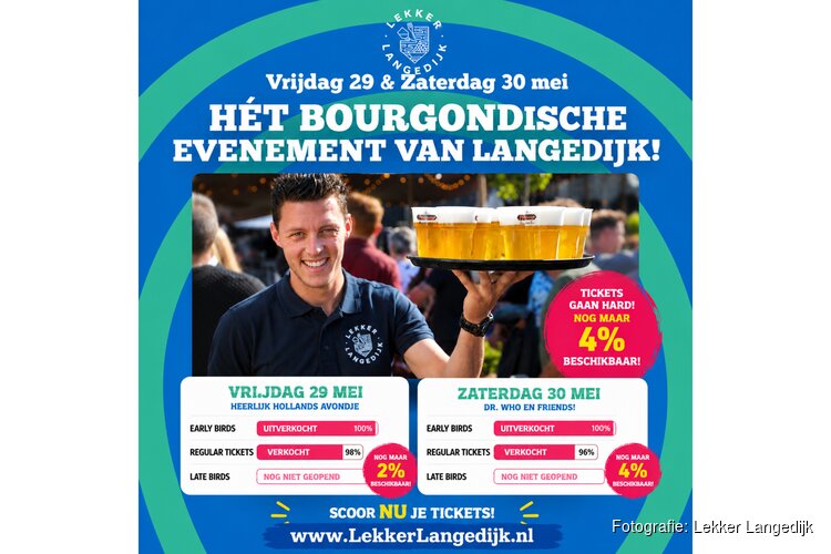 Lekker Langedijk maakt zich op voor een Bourgondisch weekend