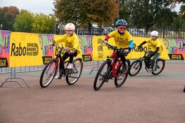 Fietsplezier voor kinderen in Sportpaleis Alkmaar