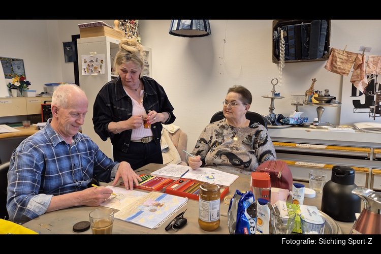 Van creatieve deelnemer naar vrijwilliger bij Sport-Z
