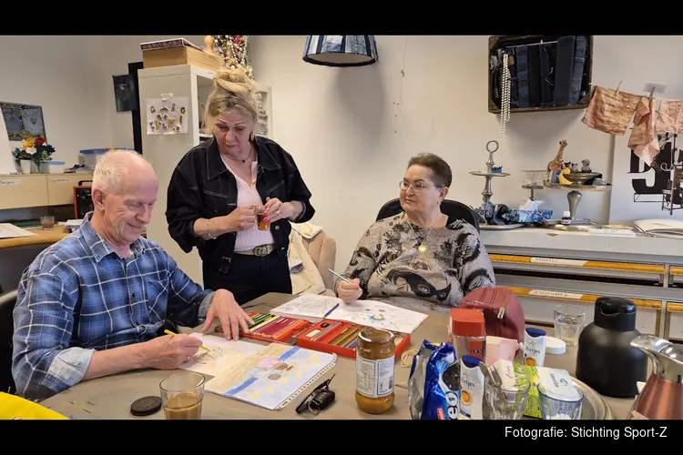 Van creatieve deelnemer naar vrijwilliger bij Sport-Z