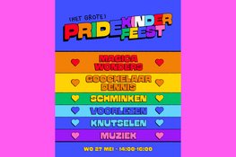 Afterparty en kinderfeest in Podium Victorie tijdens Alkmaar Pride