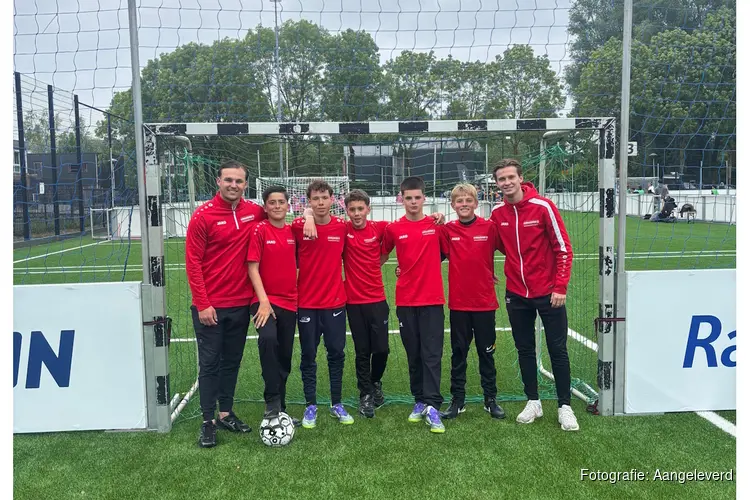 Team Alkmaar Sport jaagt op landelijke straatvoetbaltitel tijdens FC Straat League in Rotterdam