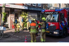 Brand bij Toko Banyuwangi in Alkmaar