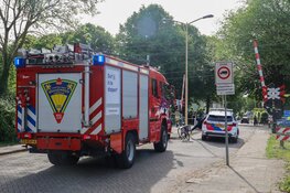 Aanrijding op spoorwegovergang in Castricum