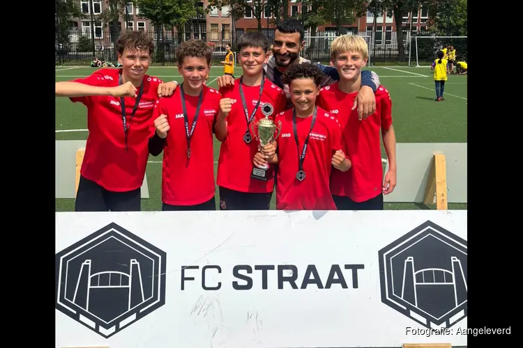 Team Alkmaar Sport uit Overdie wint landelijke FC Straat League