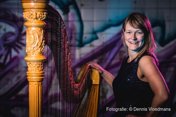 Zondagmatinee met harpiste Merel Naomi in De Alkenaer