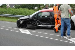 Meerdere gewonden na ernstig verkeersongeval op de N9 bij Schoorl