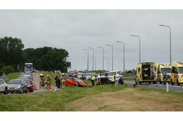 Meerdere gewonden na ernstig verkeersongeval op de N9 bij Schoorl