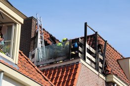 Flinke brand op dak van woning Alkmaar