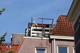 Flinke brand op dak van woning Alkmaar