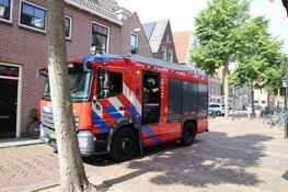 Flinke brand op dak van woning Alkmaar
