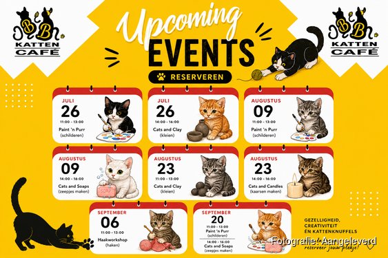 Aankomende workshops bij Digibeet kattencaf&eacute;