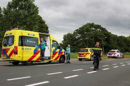 Voertuig te water langs N243 Stompetoren
