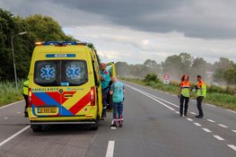 Voertuig te water langs N243 Stompetoren