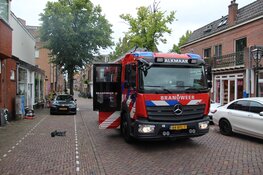 Brand in koffietent aan Marktstraat in Alkmaar snel onder controle