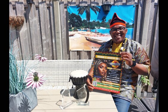 Patrick Ngambi: 'Afrika is zoveel meer dan oorlog en armoede'