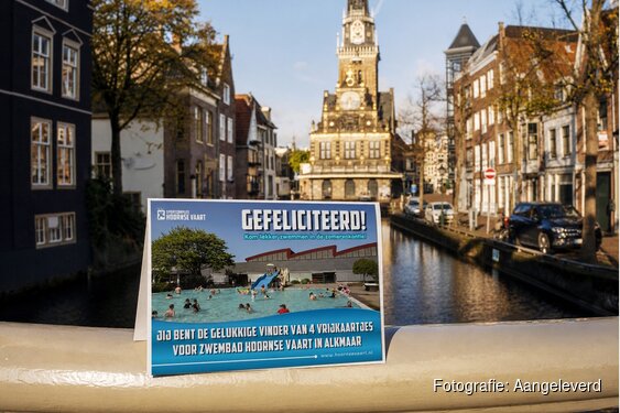 Zwembad Hoornse Vaart verstopt vijf dagen lang vrijkaartjes in Alkmaar
