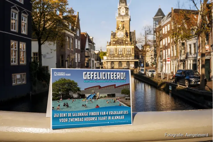 Zwembad Hoornse Vaart verstopt vijf dagen lang vrijkaartjes in Alkmaar