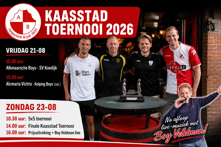 Kaasstad Toernooi 2026