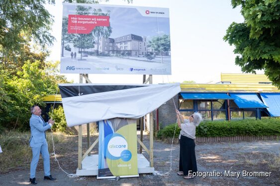 Start werkzaamheden nieuwe woonzorglocatie Elgerweg in Alkmaar