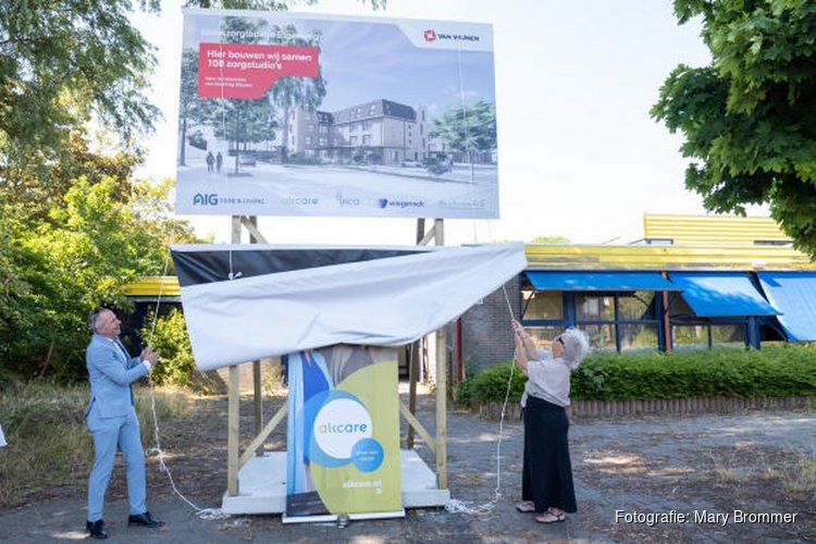Start werkzaamheden nieuwe woonzorglocatie Elgerweg in Alkmaar