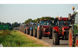 Honderden trekkers verzamelen zich in Schermerhorn voor nieuw boerenprotest