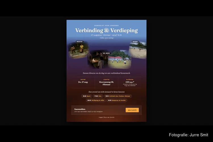 Er is meer dan feesten en social media: evenement brengt jongeren samen voor verbinding en verdieping
