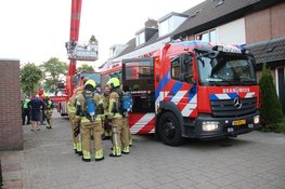 Brand op zolder van woning aan Kwikstaartlaan in Alkmaar