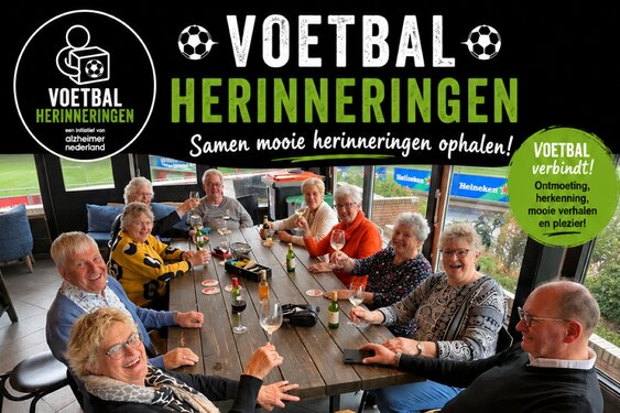 Samen Voetbal Herinneringen ophalen bij Kolping Boys!