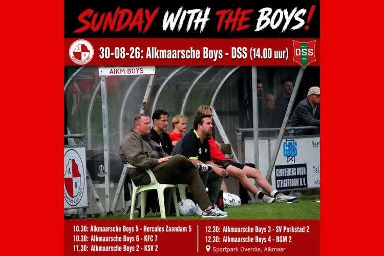 Alkmaarsche Boys begint seizoen met vol thuisprogramma