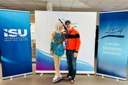 Alkmaarse Summer Wijkhuizen maakt energiek debuut Junior Grand Prix in Riga